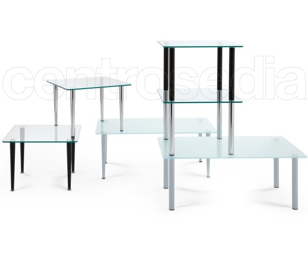  Glass Low Waiting Table